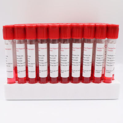 oxyde d'éthylène spécial de tube de collection témoin du fil 5ml