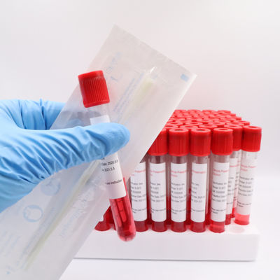 virus jetable de tubes de collection de sang de 1.5ml 2ml