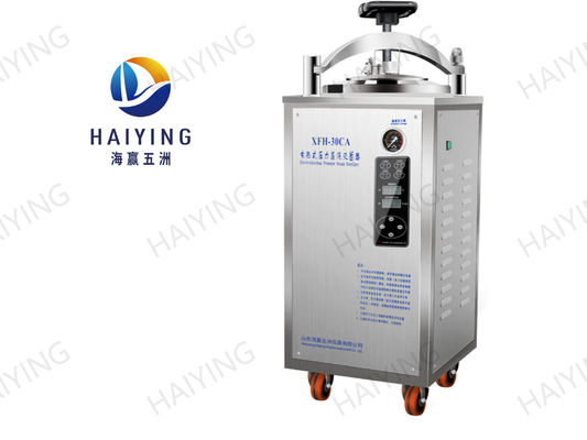 acier inoxydable du stérilisateur 304 verticaux portatifs de l'autoclave 30L
