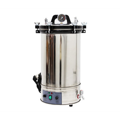 Laboratoire haute pression verticale d'autoclave de stérilisateur de vapeur de 8 litres