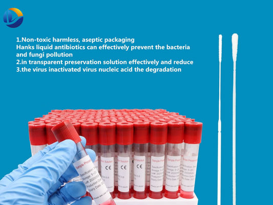 Tubes à essai de prise de sang d'Ureaplasma de mycoplasma 4ml