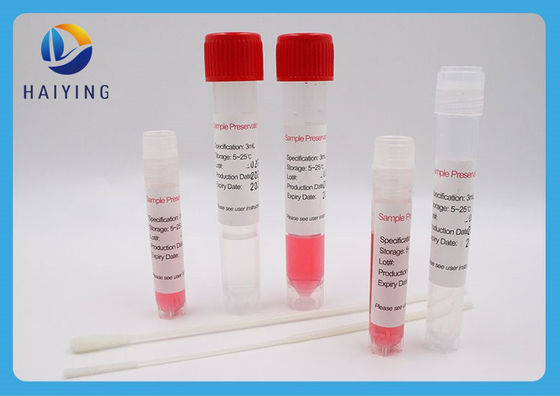 Laboratoire acide nucléique de tubes de spécimen de sang
