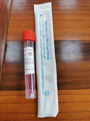 Tubes nasopharyngaux moyens UTM de spécimen de sang