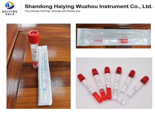 écologique stérile de tubes de collection de prise de sang de l'ANIMAL FAMILIER 4ml/5ml/10ml