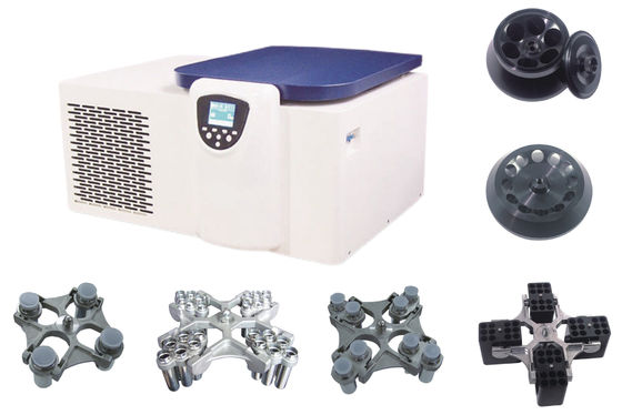 Capacité maximale à vitesse réduite de bureau réfrigérée 4×500ml de centrifugeuse